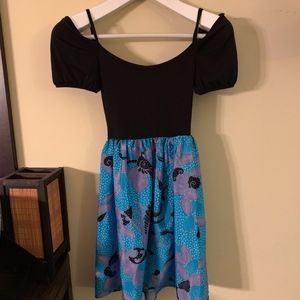 Black dress from Urban Renewal Vintage fabric used